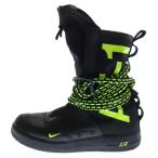 ナイキ AIR FORCE 1 HIGH SF エアフォース 1 スペシャルフィールド ハイカットスニーカー ブラック/グリーン US10.5/28.5cm AA1128-003