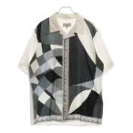 SUPREME シュプリーム 21SS Emilio Pucci S/S Shirt エミリオ プッチ 総柄プリントレーヨン開襟半袖シャツ ホワイト