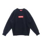 SUPREME シュプリーム 22AW Box Logo Sweatshirt ボックスロゴ クルーネックスウェットトレーナー ブラック