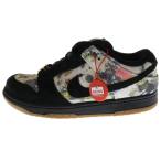 ナイキエスビー ×DUNK LOW QS Rammellzee シュプリーム ダンク ラメルジー ローカットスニーカー ブラック/マルチ US7/25cm FD8778-001