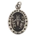 CHROME HEARTS クロムハーツ ANGEL MEDAL OVAL オーバルエンジェルメダル ペンダントトップ シルバー BCA207