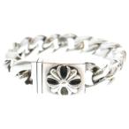 CHROME HEARTS クロムハーツ CH X BOX ID CHクロスボックスID シルバーブレスレット