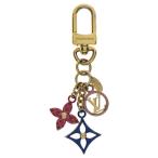 LOUIS VUITTON ルイヴィトン ポルトクレ ナノグラム モノグラム キーホルダー ゴールド M00560