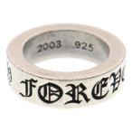 CHROME HEARTS クロムハーツ 6mm SPACER FOREVER 6mmスペーサーリング フォーエバーシルバー BCA337