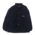 SUPREME シュプリーム 24SS Nylon Chore Coat ナイロンチョアコート クラシックロゴ 4ポケットナイロンコート ブラック