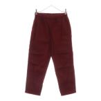 COMME des GARCONS COMME des GARCONS コムデギャルソンコムデギャルソン ブルガリア製 コットン イージーパンツ レッド S15P008