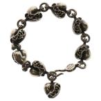 CHROME HEARTS クロムハーツ HEART LINK ハートリンク シルバーブレスレット