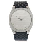 GUCCI グッチ 25H インターロッキング クオーツ 腕時計 レザー バンド シルバー/ブラック 163.4 18856845