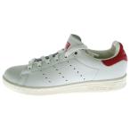 adidas アディダス STAN SMITH スタンスミス ローカットスニーカー ホワイト/レッド レディース US4.5/22.5cm G61070