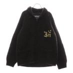 NUMBER (N)INE ナンバーナイン 03AW NOWHEREMAN ノーウェアマン ジョージ期 くるみボタン ジップアップ カウチンニット セーター ブラウン