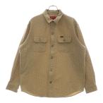 SUPREME シュプリーム 21AW Monogram Denim Shirt モノグラム総柄 デニムジャケット ベージュ