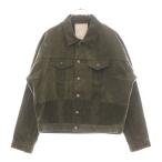 CHROME HEARTS クロムハーツ ×READYMADE OVER SIZE WORK JACKT レディメイド ミリタリー 再構築 オーバーサイズ ワークジャケット カーキ