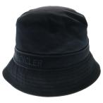 ショッピングmoncler MONCLER モンクレール 24SS ロゴテープ ナイロン バケット ハット ブラック J10933B00011 OU282