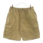 SUPREME シュプリーム 22SS Cargo Work Short ロゴ刺繍 ワーク カーゴショーツ ハーフパンツ カーキ