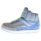 NIKE ナイキ × J BALVIN AIR JORDAN 2 RETRO J バルヴィン エアジョーダン2 レトロ ハイカットスニーカー ブルー US10.5/28.5cm DQ7691-419