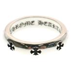 CHROME HEARTS クロムハーツ NEGATIVE CH PLUS ネガティブ CHプラス リング シルバー BCA396 ※国内ギャランティ付き