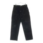 CARHARTT カーハート DOUBLE KNEE ダブルニー カーペンターパンツ ペインター コットンダック ブラック