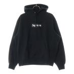 SUPREME シュプリーム 23AW Box Logo Hooded Sweatshirt ボックスロゴ プルオーバースウェットパーカー フーディー ブラック