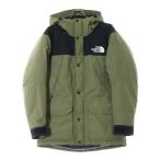 ザノースフェイス MOUNTAIN DOWN PARKA GORE-TEX マウンテンダウン フーデッドダウンジャケット ゴアテックス カーキ/ブラック ND91700R