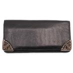 CHROME HEARTS クロムハーツ LNG SNGL FLD TIPS シングルフォールド レザーウォレット 財布 ブラック BCA380