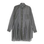 COMME des GARCONS HOMME PLUS コムデギャルソンオムプリュス 23AW AD2023 胸ポケット 4タック ストライプ柄 長袖シャツ TL-V008