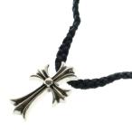 CHROME HEARTS クロムハーツ CH CRS SMLスモールCHクロス BC ボロチップブレイド ネックレス シルバー BCA220