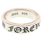CHROME HEARTS クロムハーツ 6mm SPACER FOREVER 6mmスペーサーリング フォーエバーシルバー BCA337