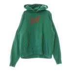 SAINT MICHAEL セントマイケル 22SS Logo Hoodie ロゴフーディー スウェット プルオーバーパーカー グリーン SM-S22-0000-044
