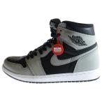 NIKE ナイキ AIR JORDAN 1 Shadow 2.0 エアジョーダン 1 シャドウ 2.0 ハイカットスニーカー ブラック/グレー US9/27cm 555088-035