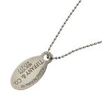 TIFFANY &amp; Co. ティファニー RETURN TO TIFFANY リターントゥティファニー オーバルタグ ネックレス シルバー