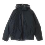 Calvin Klein Jeans カルバンクラインジーンズ デタッチャブルフーデッド ナイロン ジップアップダウンジャケット ブラック J326604