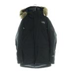 THE NORTH FACE ザノースフェイス MCMURDO AIR DOWN PARKA マクマードファー付き フーデット ダウンジャケット ブラックNFJ1DH55