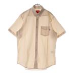 SUPREME シュプリーム S/S BD Shirt 半袖ボタンダウンシャツ アイボリー