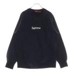 SUPREME シュプリーム 15AW Box Logo Crewneck Sweatshirt ボックス ロゴ クルーネック スウェット トレーナー ブラック