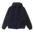 ENNOY エンノイ 24AW PADDED JACKET ロゴ刺繍 中綿ナイロンジャケット ブラック AW24BRENJK03LP