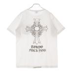 CHROME HEARTS クロムハーツ OLD Back Cross Tee 東京限定 バッククロス ロゴ プリント 半袖Tシャツ カットソー ホワイト