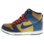 ナイキ 【観賞用 2010年製】 DUNK ダンク ハイ ゴールデン ハーベスト メター ブルー ハイカットスニーカー US9.5/27.5cm 407920-700