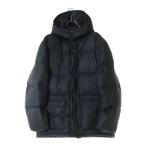 MONCLER GRENOBLE モンクレールグルノーブル 90S ジップアップ フーデッド ダウンジャケット ブラック