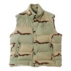 モンクレール 16AW TIB GILET テビ ウッドランドカモ コットンリップストップ ダブルジップ ダウンベスト カーキ B20914335005 57963