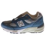 New Balance ニューバランス M991BSG UK製 スエード ローカットスニーカー ブルー/グレー US9.5/27.5cm