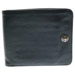 CHROME HEARTS クロムハーツ 1SNAP 1スナップ クロス ボールボタン レザーウォレット 財布 ブラック BCA361