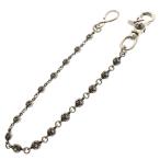 CHROME HEARTS Chrome Hearts 1BALL SHORT-S/1 зажим Short #1 Cross мяч цепочка для бумажника серебряный BCA061