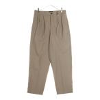 STUSSY ステューシー VOLUME PLEATED TROUSER PANTS ボリューム トラウザー プリーツド パンツ ベージュ