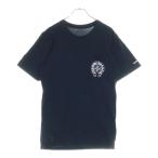 CHROME HEARTS クロムハーツ HORCESHOE TEE ホースシューロゴ クルーネック半袖ポケットTシャツ カットソー ブラック