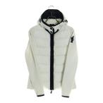 モンクレールグルノーブル 23AW MAGLIA CARDIGAN マグリアカーディガン フーデッドダウンジャケット レディース ホワイト I20988G00027