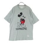 ショッピングシュプリーム シュプリーム 09AW ×Disney Mickey Mouse Tee ディズニー ミッキーマウス クルーネック コットン 半袖Tシャツ カットソー グリーン