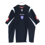 ショッピングシュプリーム SUPREME シュプリーム 24AW Crest Soccer Jersey クレスト サッカージャージ 半袖Tシャツ カットソー ブラック