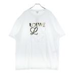 ショッピングロエベ LOEWE ロエベ 24SS GLITCH ANAGRAM RELAXED FIT T-SHIRT グリッチアナグラム 半袖Tシャツ ホワイト H526Y22J61