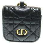 ショッピングairpods クリスチャンディオール CARO LEATHER AIRPODS PRO SLEEVE カロ レザー エアポッツ プロ ケース レディース ブラック S5098UWHC