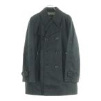 ショッピングGARCONS COMME des GARCONS HOMME コムデギャルソンオム 06AW AD2006 裏地メッシュ ジップポケット コットン トレンチコート ブラック HR-C009